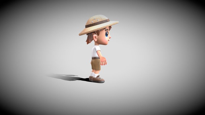 the hero 3D Model