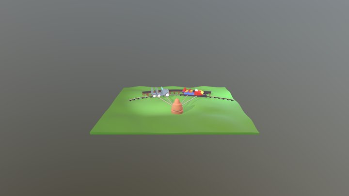 carousel 3D Model