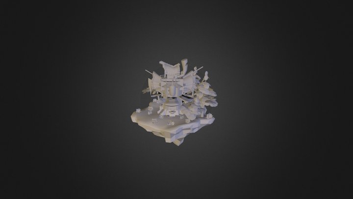 Crafting Station 3D Model