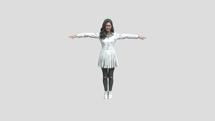 Balance in White 3D Model