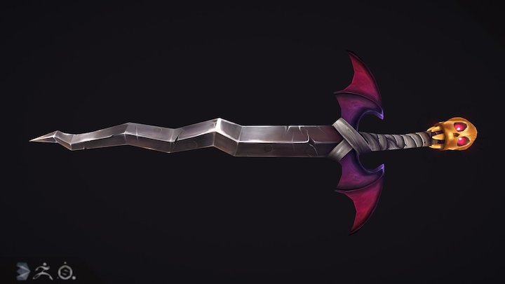 Nether Sword 3D Model