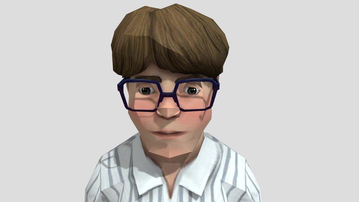 Ice scream 3 chubby mike 3D Model