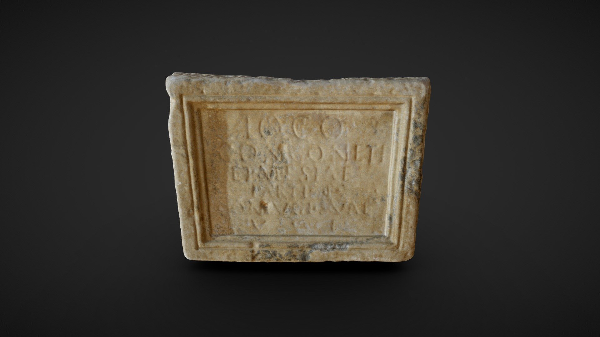Grabinschrift, Rottenstein/Grafenstein - 3D model by kaernten.museum ...