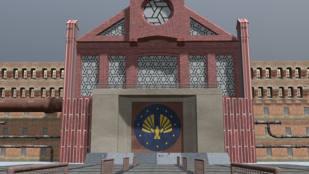 District 12 City Hall - Sunrise on the Reaping