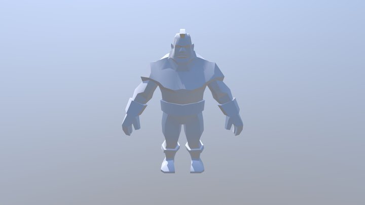 Zangief (Supplied Model) 3D Model