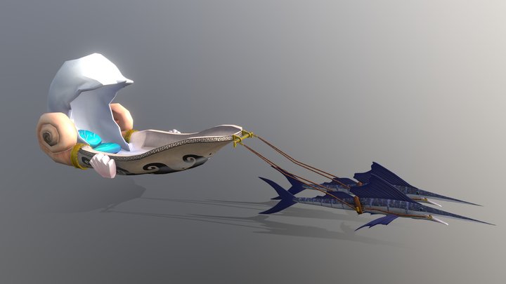 Chariot of the Sea 3D Model