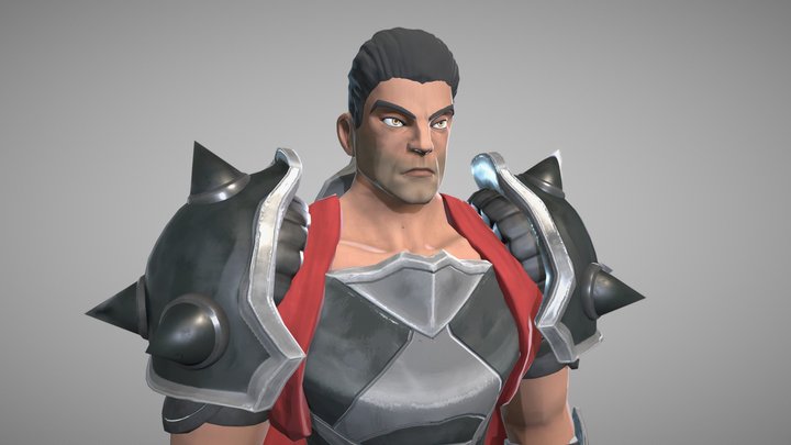 Darius from League of Legends 3D Model