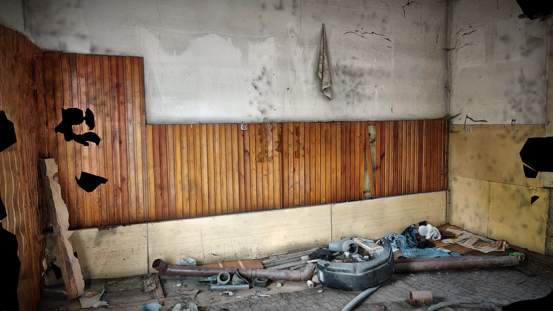 Zakopane, abandoned building