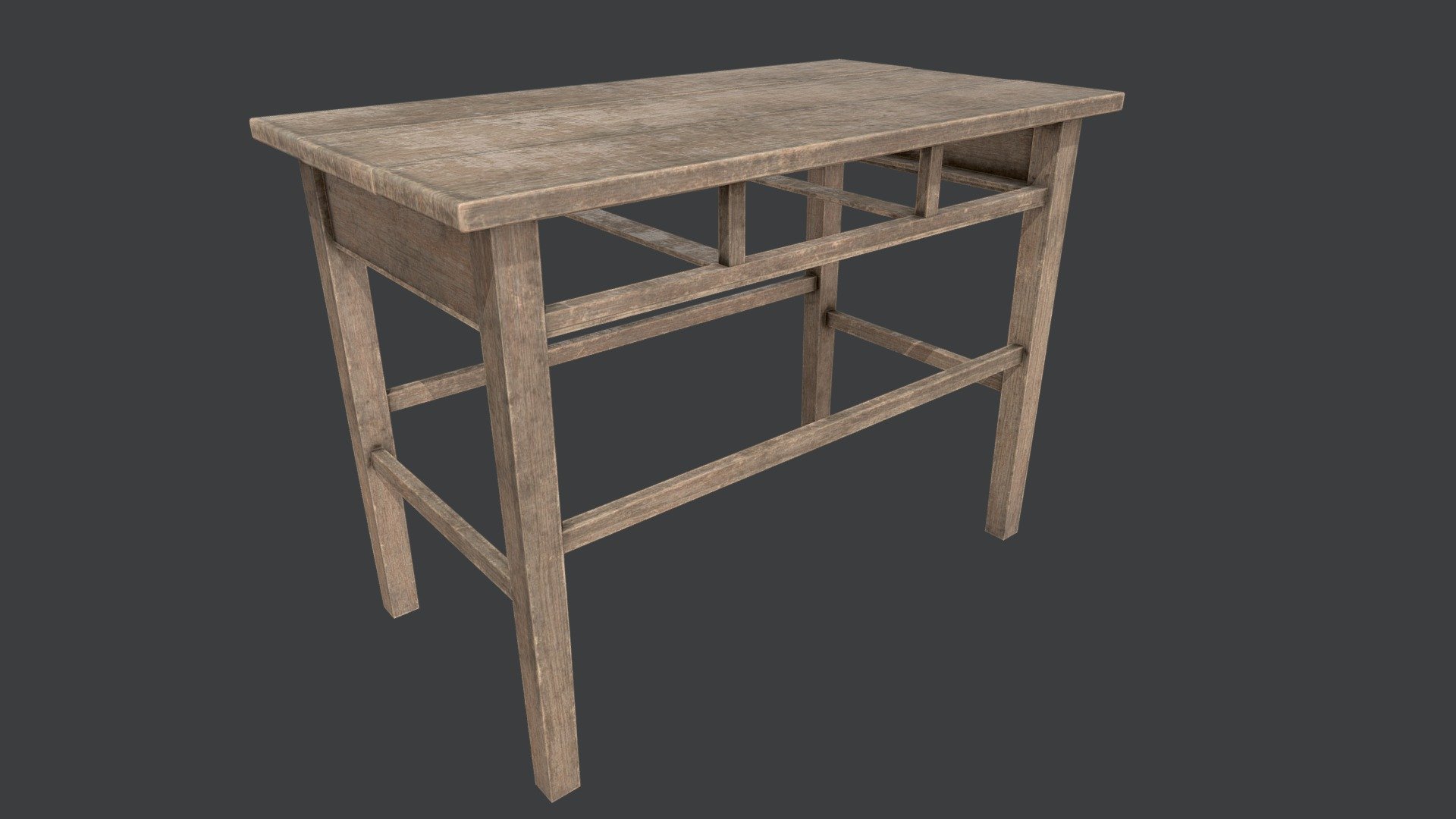 Wood Table 1 PBR - Buy Royalty Free 3D model by GamePoly (@triix3d ...