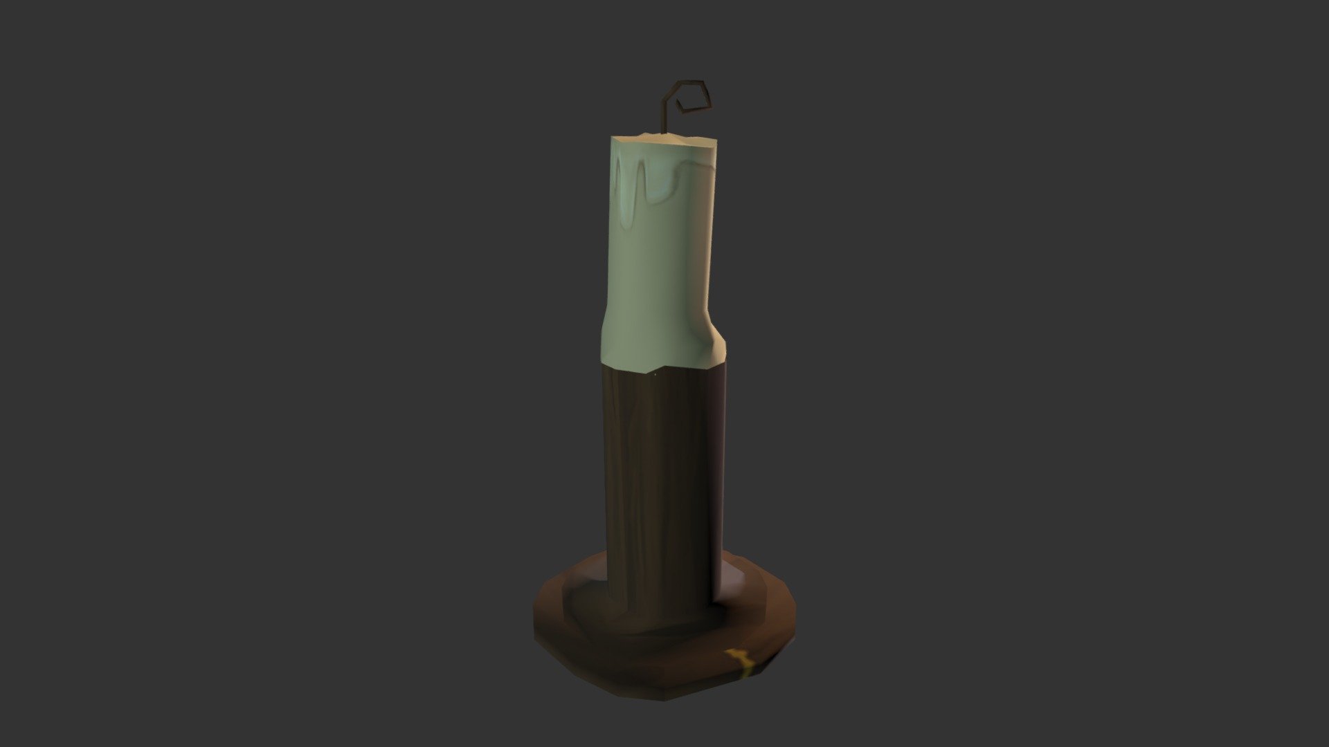 Candle - 3D model by MarlonHipperling [d37fa0e] - Sketchfab