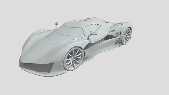 RA-GT protot6pe 14a 3D Model