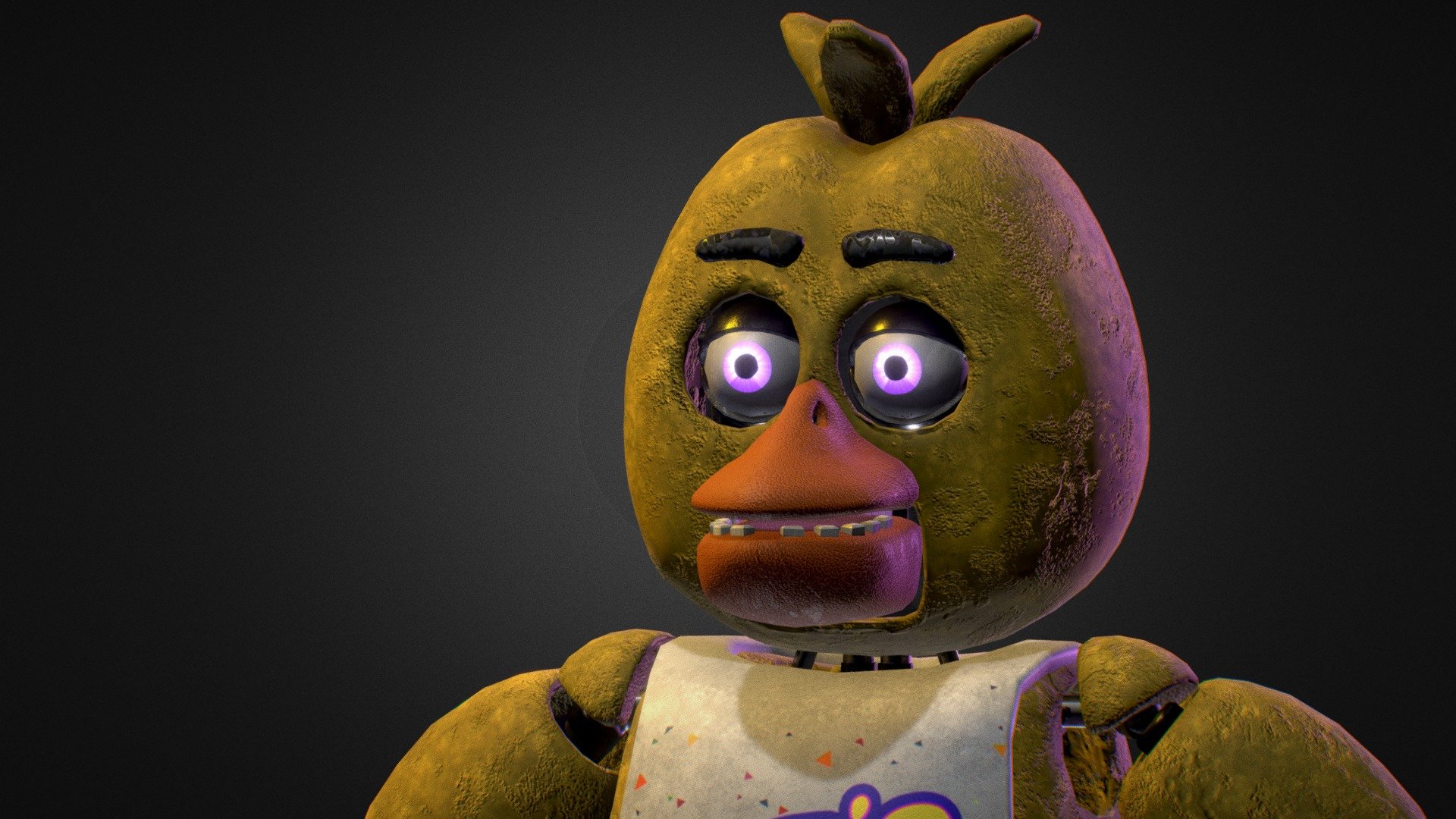 FNaF 1 Chica Rigged - Download Free 3D model by ShadowSupreme [d380833 ...