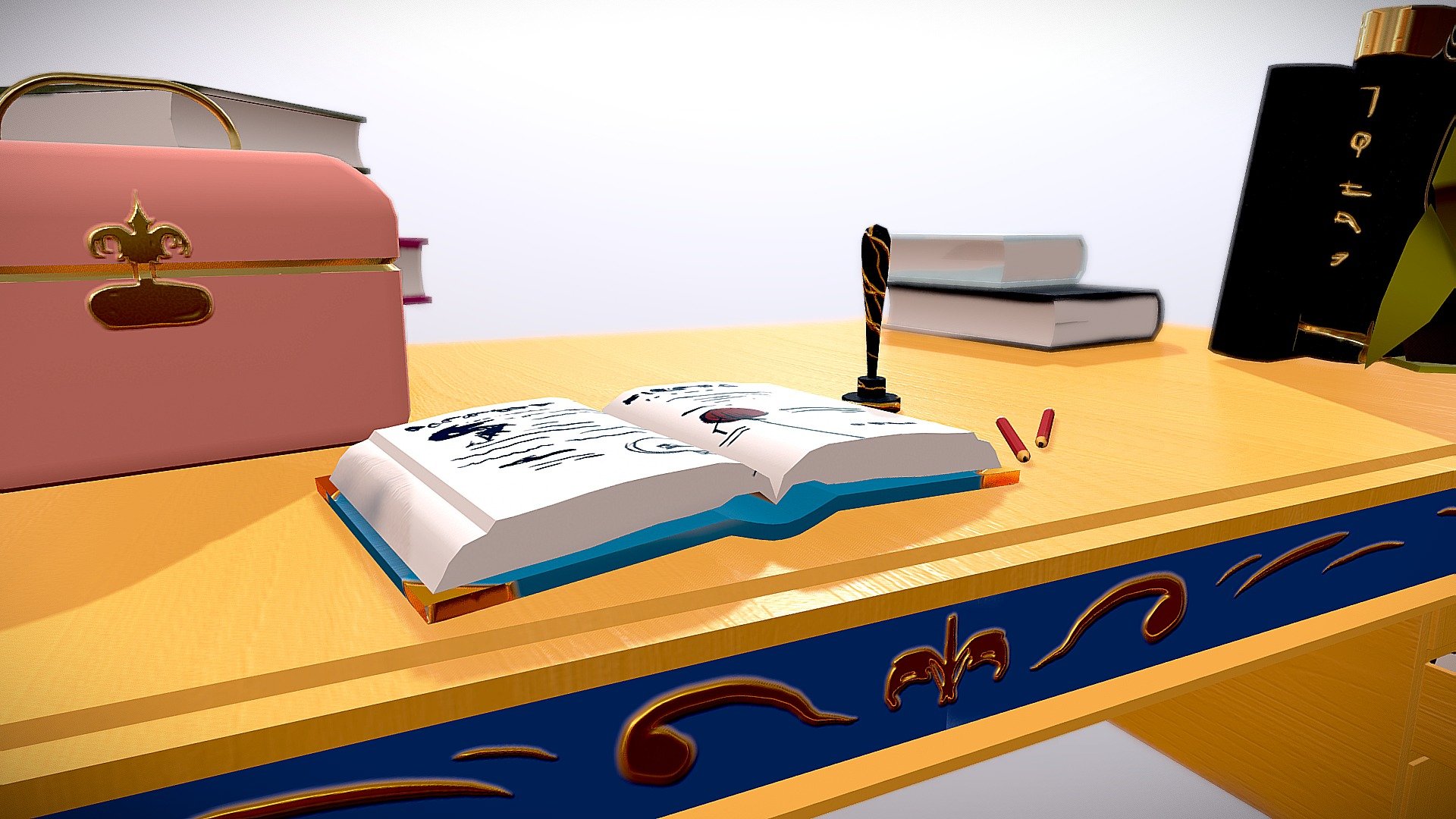 KH Table - 3D model by Bhavya (@bhavyas) [d380911] - Sketchfab