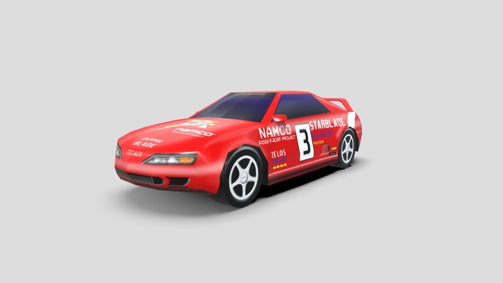 Kamata Fiera MK.1 - Ridge Racer 30th! 3D Model