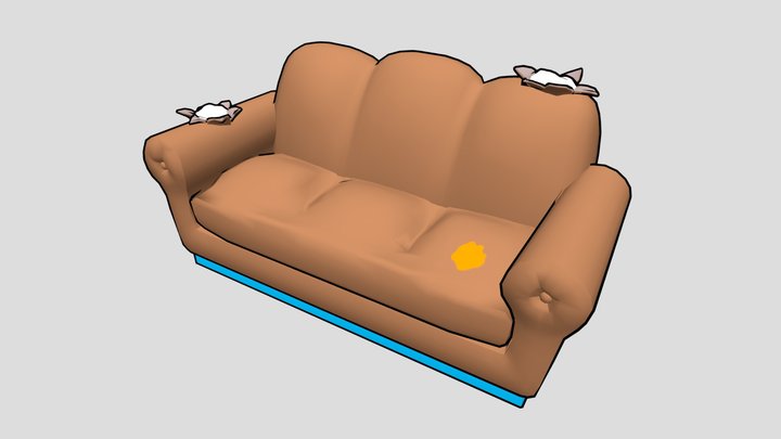 Sofa 3D Model