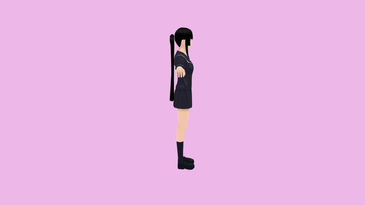 кира (yomi.dff) 3D Model