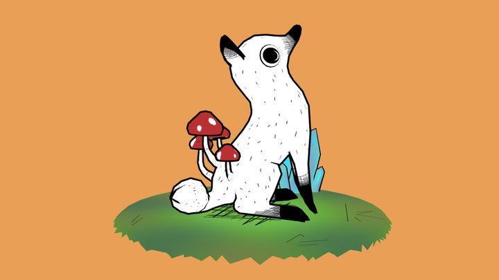 Faunwood Fox 3D Model
