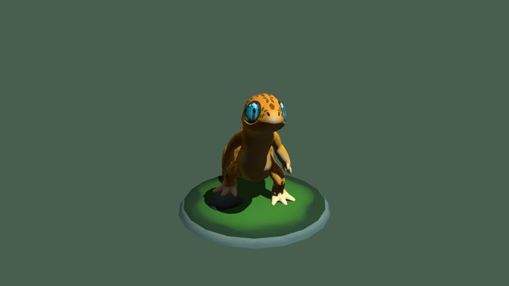 Gecko 3D Model