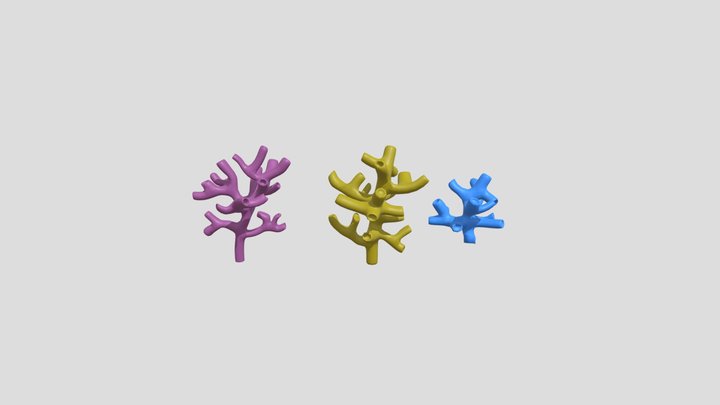 Koraller - snm21005 3D Model