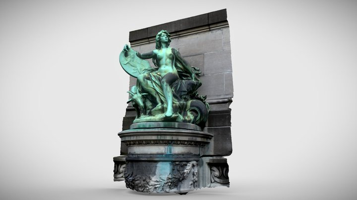 Woman and goat