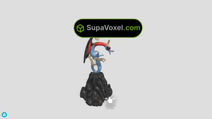 Glass Dragon - Hitem3D vs Tripo AI vs SupaVoxel