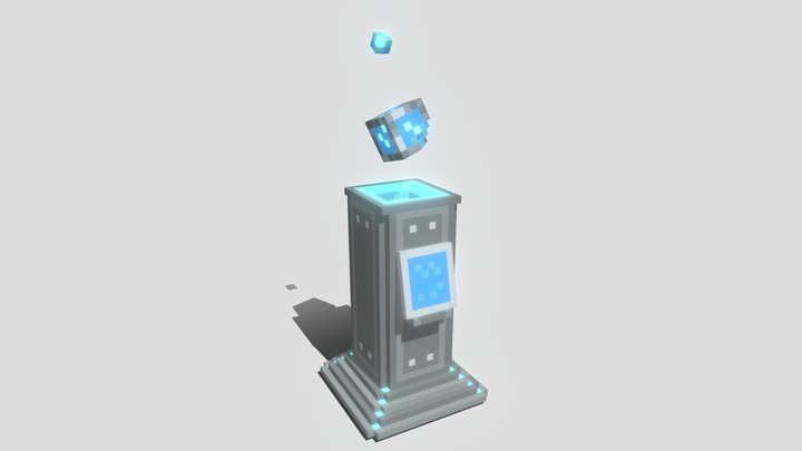 MODERN ITEM HOLDER 3D Model