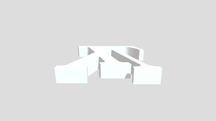 Louis Vuiton Logo 3D Model