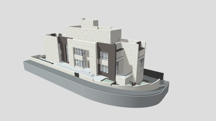 Nofal Residence 3D Model 3D Model