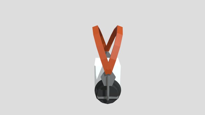 HS-33 headset 3D Model