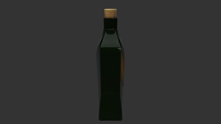 Alchemical Bottle 3D Model