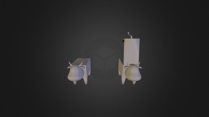 Cow_01 3D Model