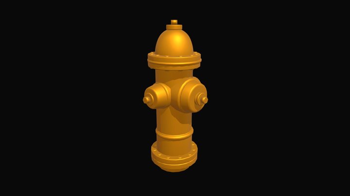 Fire Hydrant 3D Model