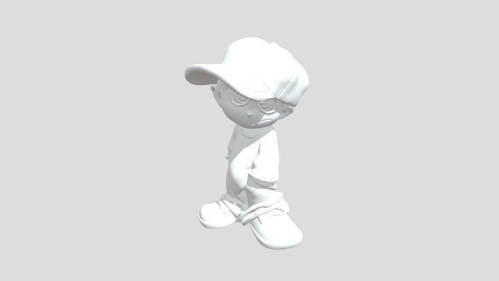 Street Attitude Kid 3D Model