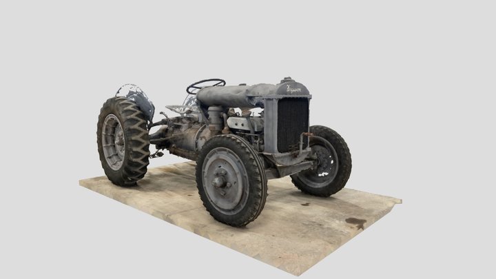 Ferguson Type A Tractor 3D Model