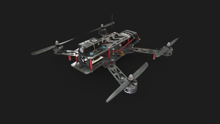 Inside Drone 3D Model