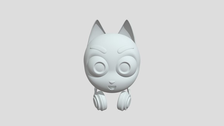 Happy 3D Model