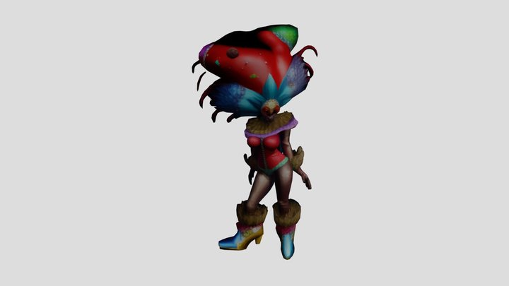 Hypercarnaval Trellis 3D Model