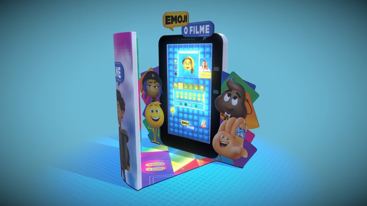 Game Totem | Emoji, the movie 3D Model