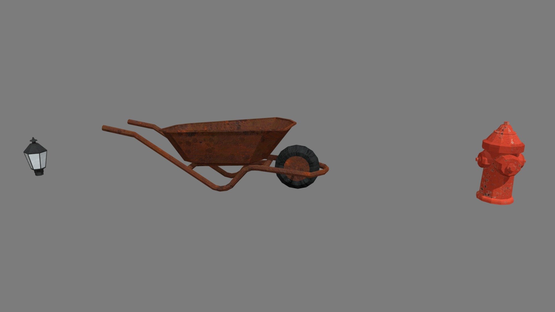 Philadelphia - 3 Simple Props - 3D model by Oleg Borysenko ...