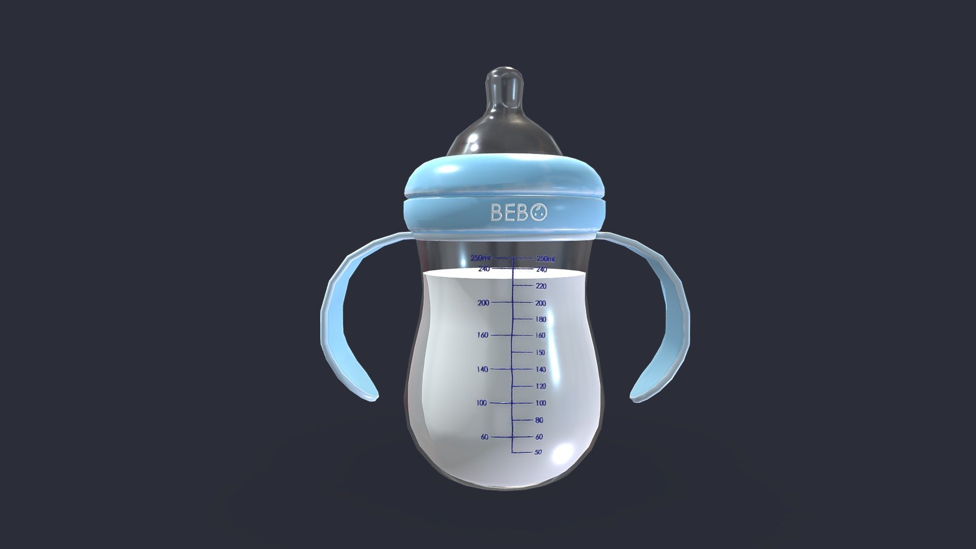Baby bottle Buy Royalty Free 3D model by Sebastian.BA [d38c8b9