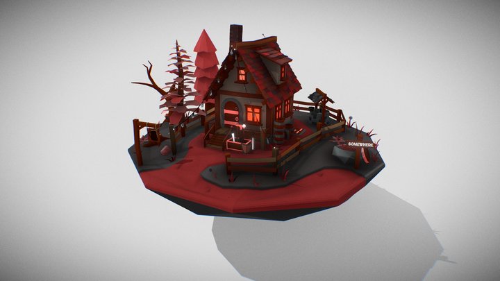 Monster's Inn 3D Model