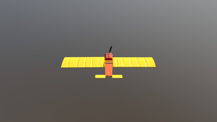 Plane GameArt2018 DAEHowest 3D Model