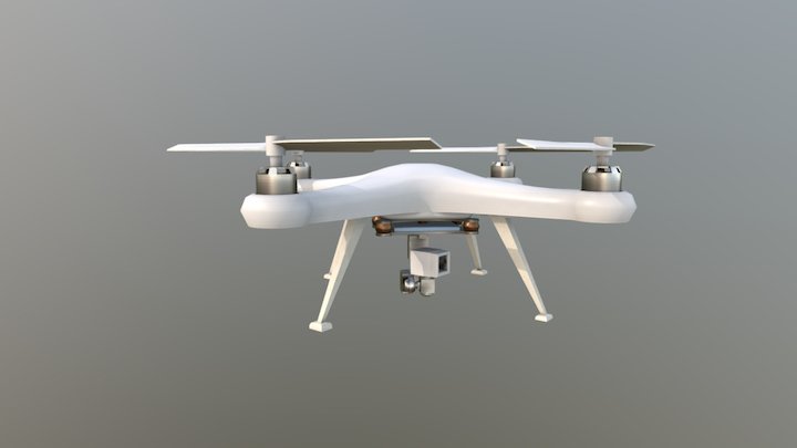 Simple Drone 3D Model