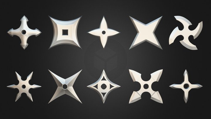 Throwing-knife 3D models - Sketchfab