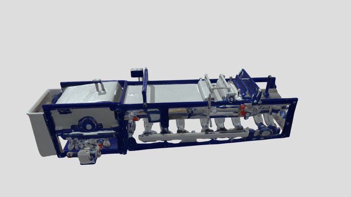 Vacuum Belt Filter 3D Model