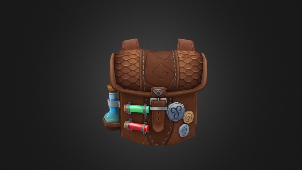 Fishing Back Pack - 3D model by Roshan Gunner P (@roshan.g.poojari ...