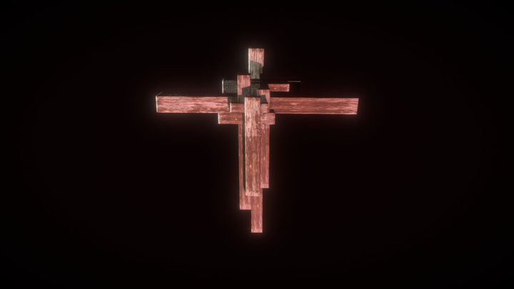 cross sci fi old 3D Model