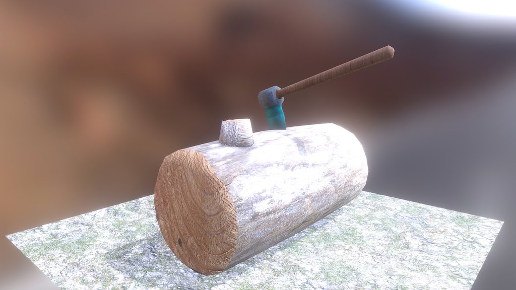 Axe in the trunk