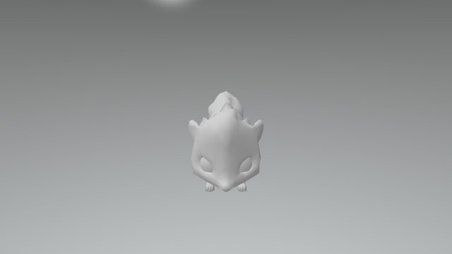 Pet Skunk for Legends of Equestria 3D Model