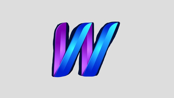 Wonder Logo 3D Model